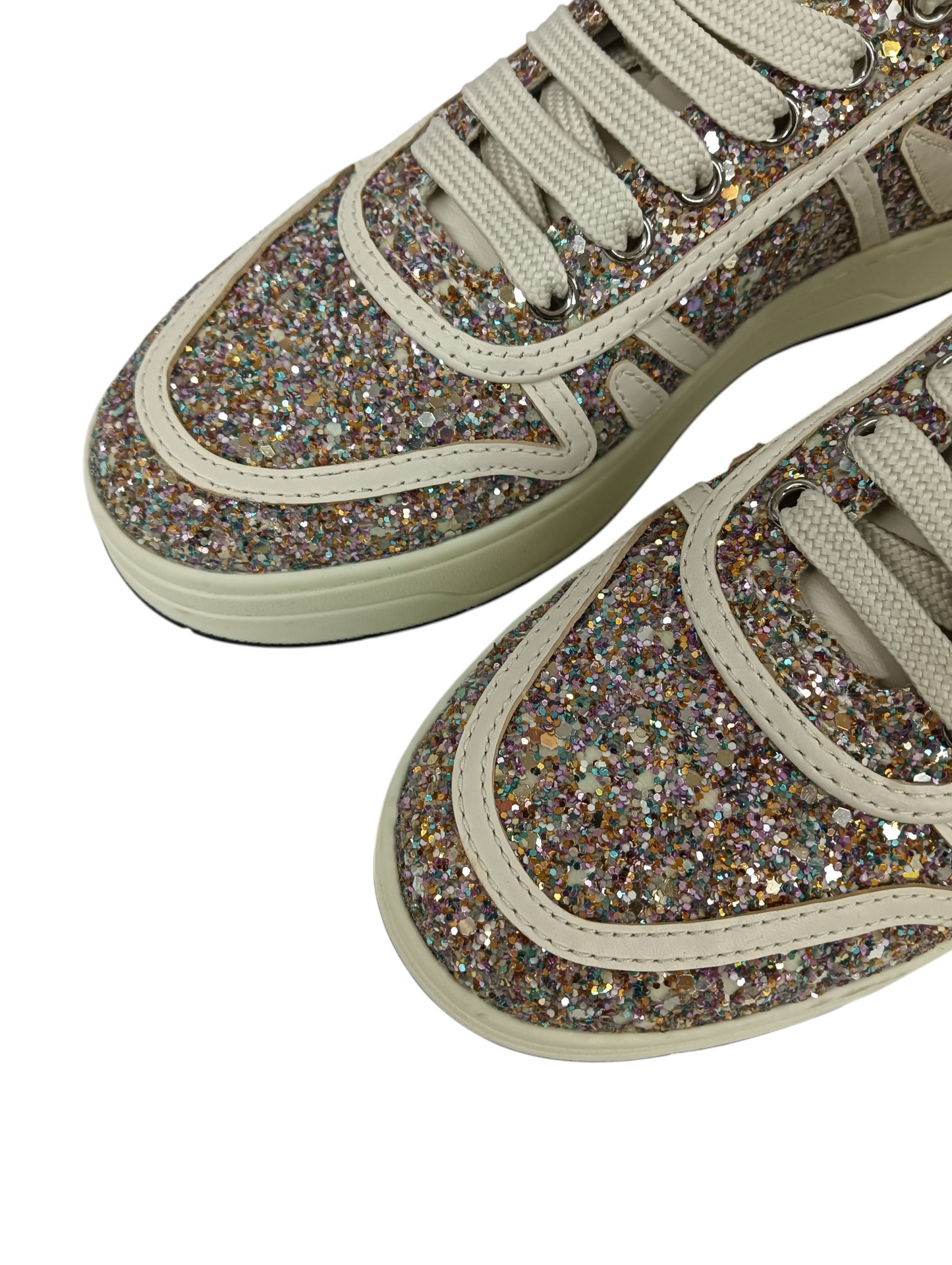 JIMMY CHOO Sneaker Size S Lady's Pink/Multi color