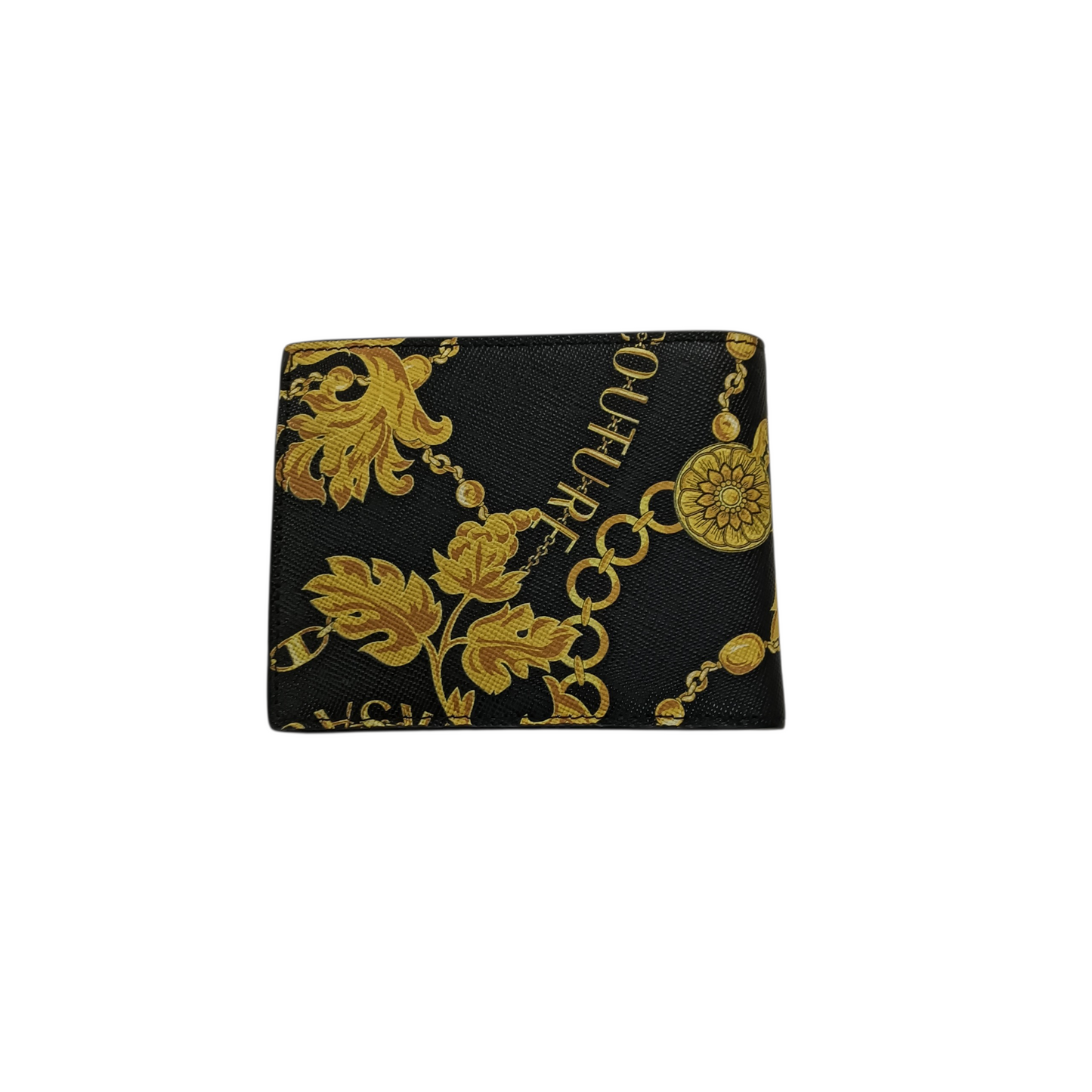 VERSACE Wallet 75YA5PB1 Black/Yellow