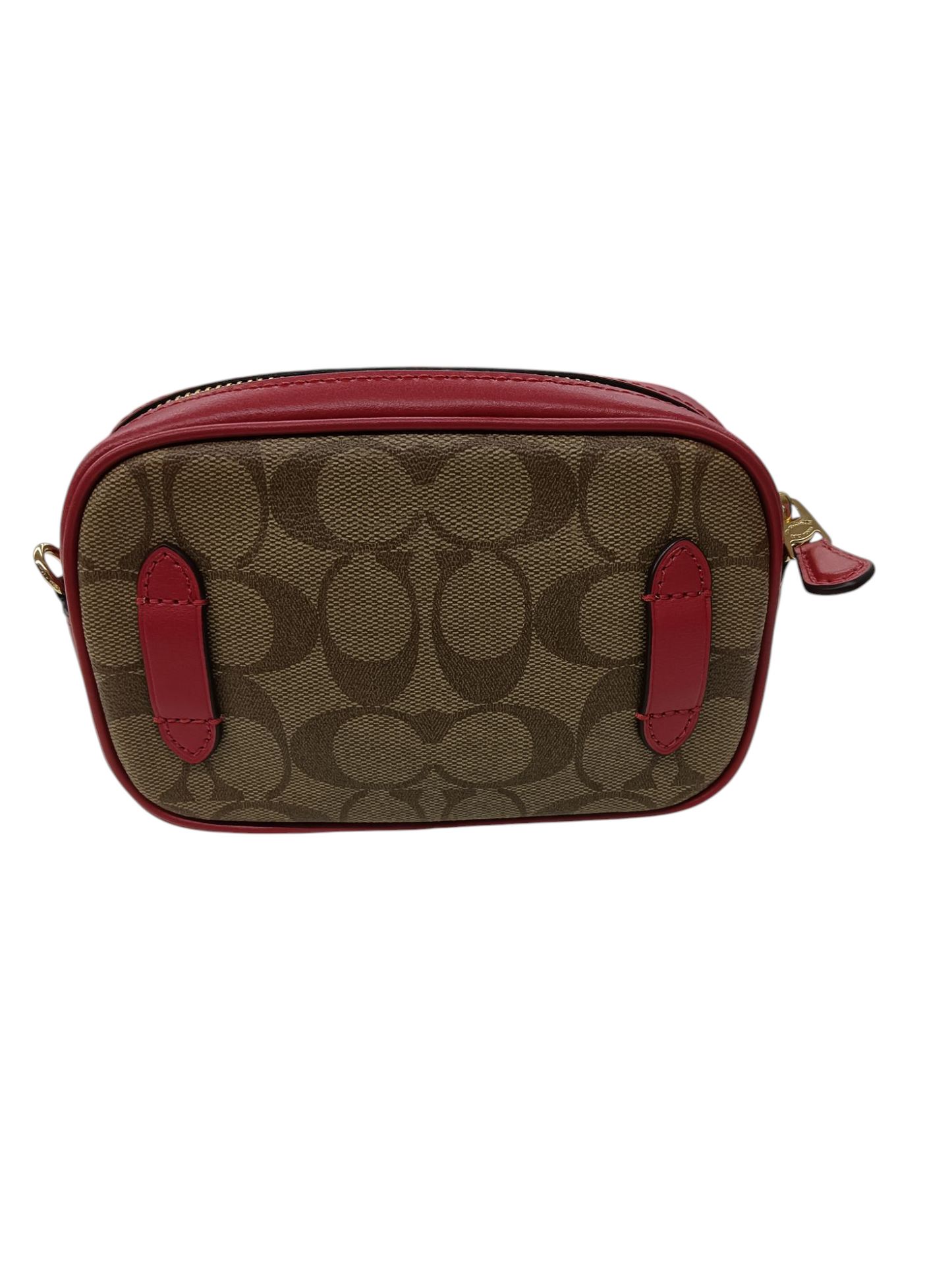 COACH 2Way Bag F39657 Brown/Red
