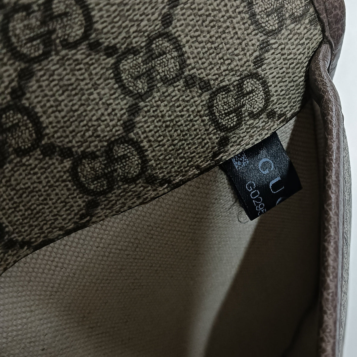 GUCCI Shoulder Bag 493930 Brown **Stain 493492