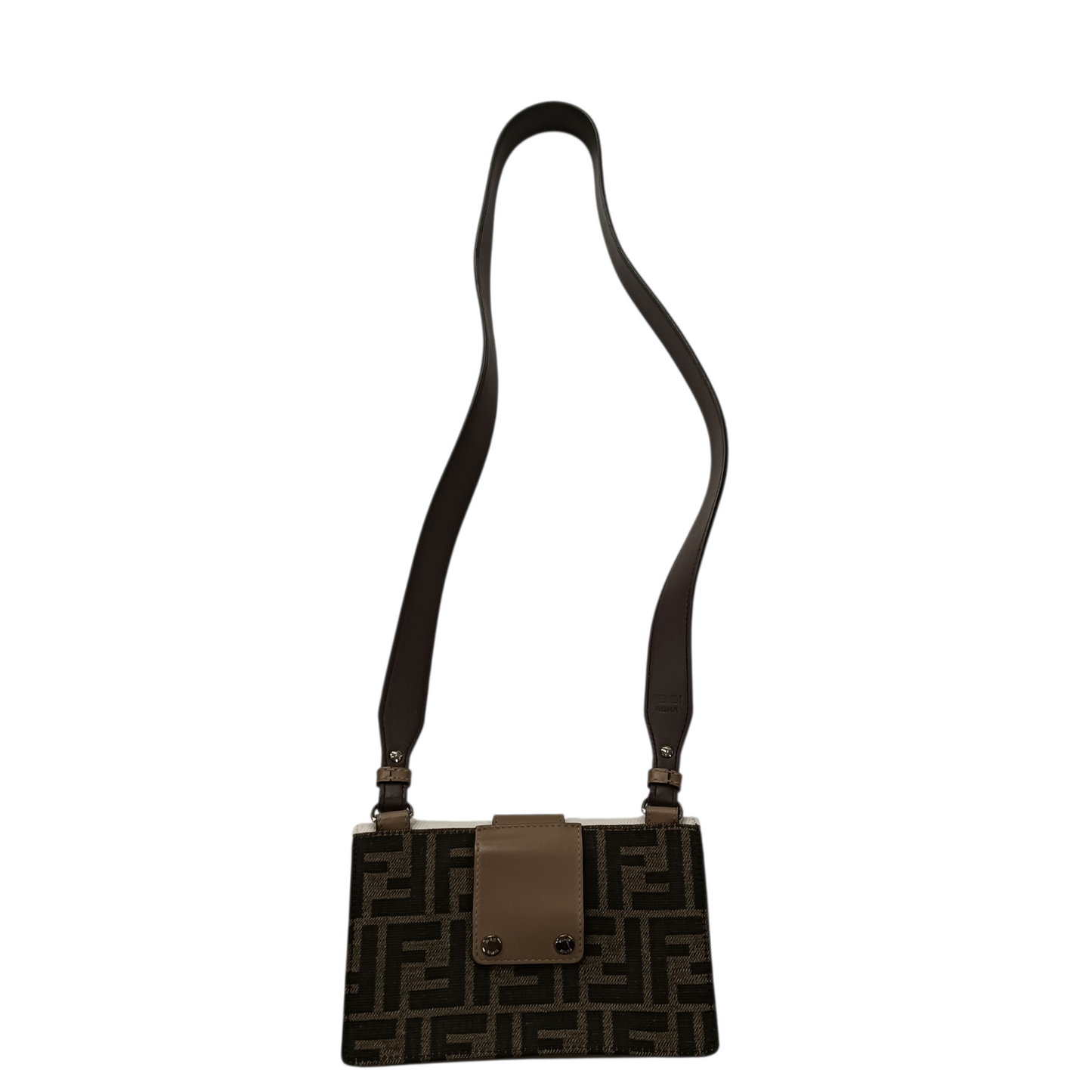 FENDI Shoulder Bag 7M0295 AB50 207-0397 White/Brow