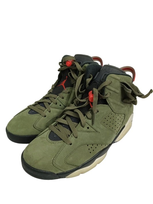 NIKE/TRAVIS SCOTT AIR JORDAN 6 RETRO SP SIZE 42 OLIVE CN1084