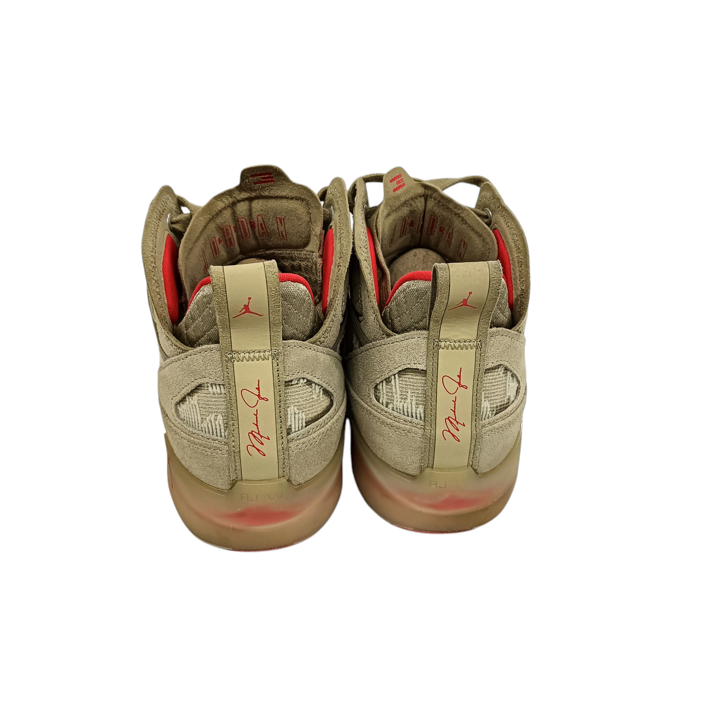 NIKE Sneaker 9.5US FD6720-200 Mens Khaki Rank(B) Jordan 37 Wheat