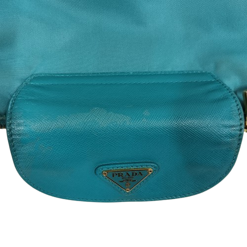 PRADA Shoulder Bag BT0779 Blue **Scratch/Stain