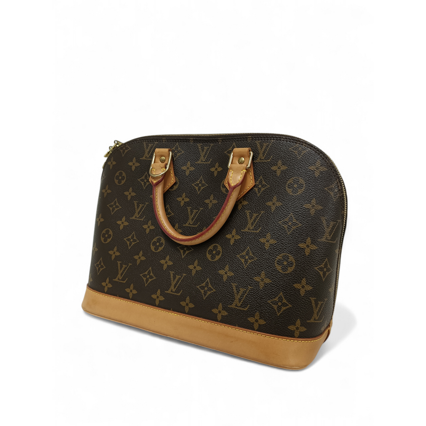 LOUIS VUITTON Handbag monogram M51130 Brown Scratch BA0011