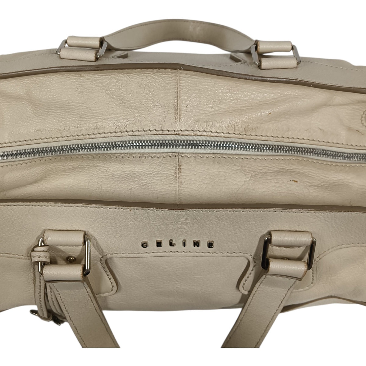 CELINE Tote Bag SD-ZP-1027 Beige **Stain