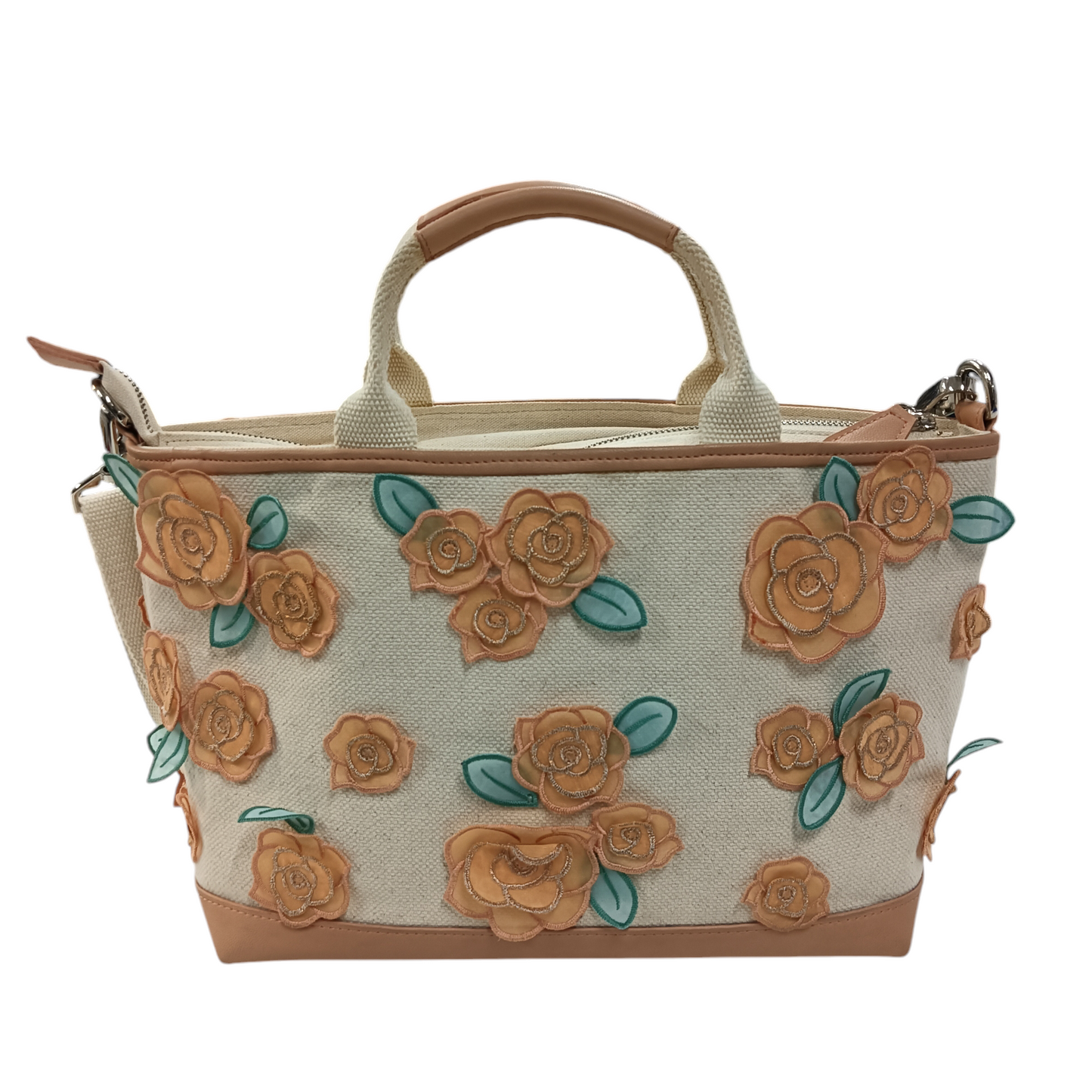 ARISTOTLE 2WAY BAG HAPPY BAG BEIGE/ORANGE/GREEN