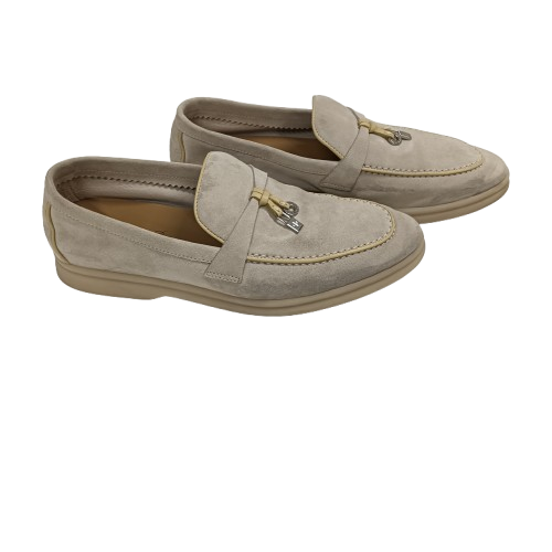 LORO PIANA Loafers Gray **Stain 51252