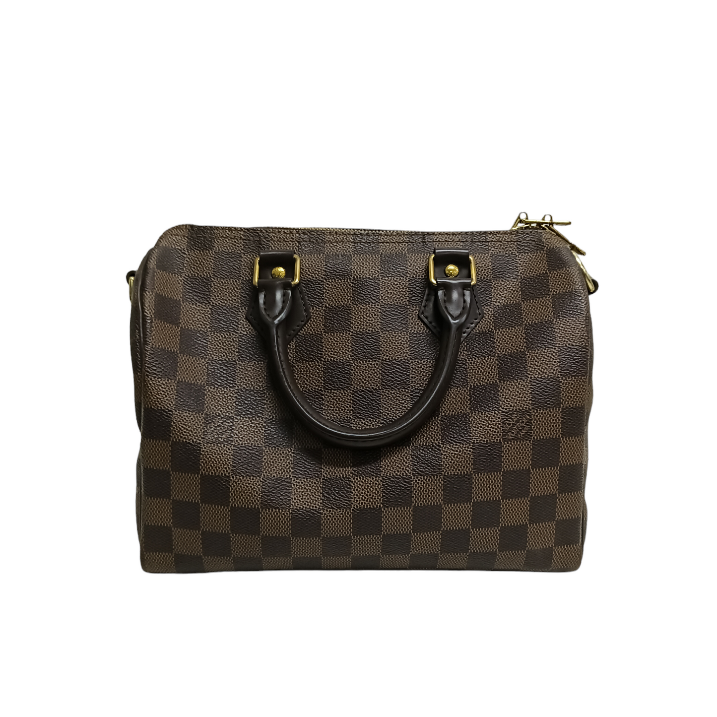 LOUIS VUITTON 2WAY Bag Damier DU0144 Speedy 25. Bandliere