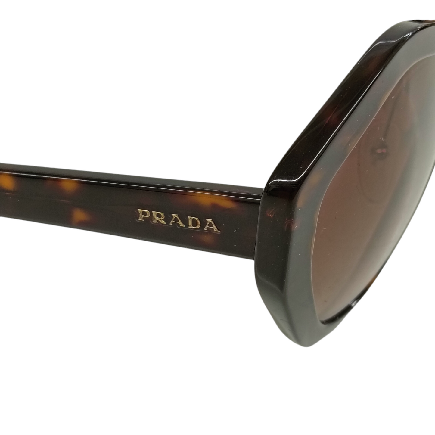 PRADA SUNGLASSES Black Stain