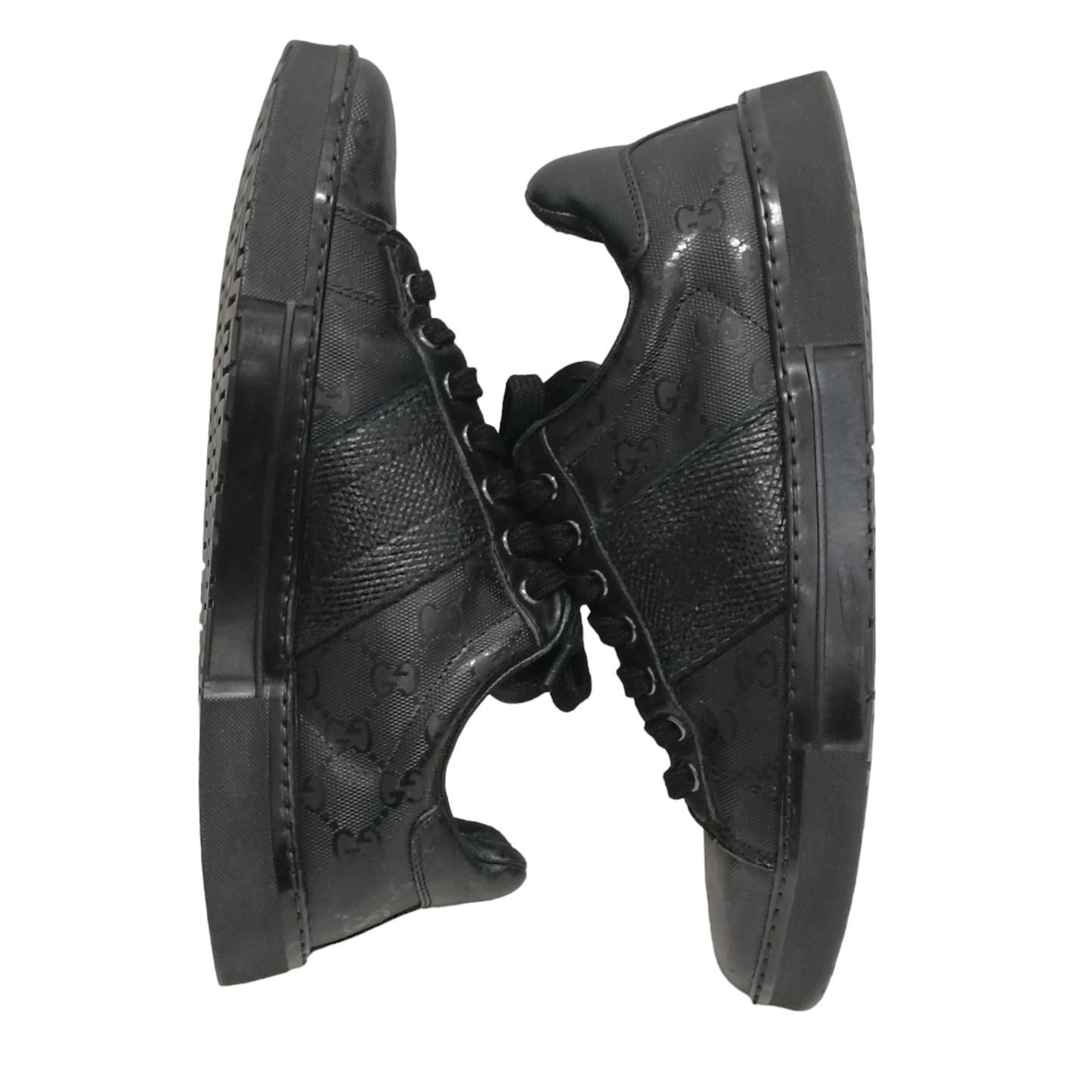 GUCCI Sneaker Lady's Black Size 38.5 227988