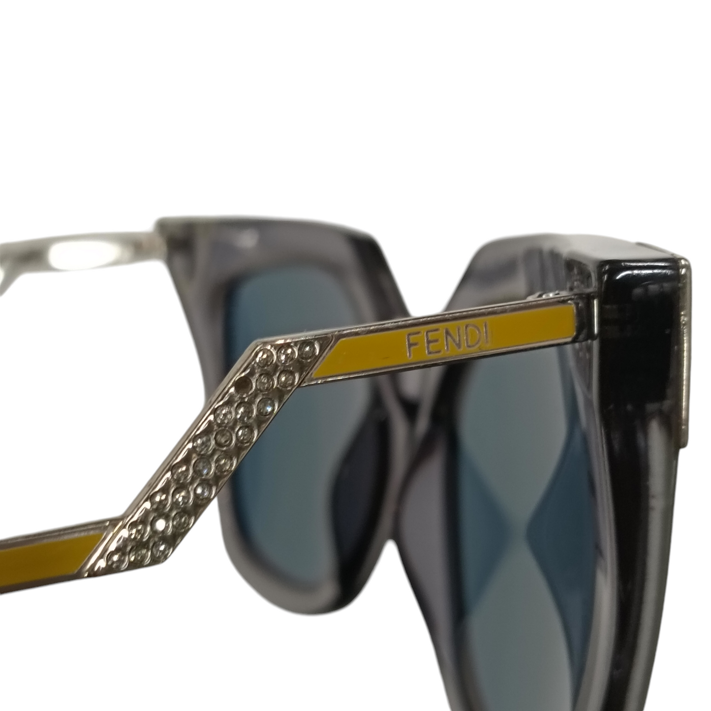 FENDI Sunglasses Gray/Yellow FF 0060/S