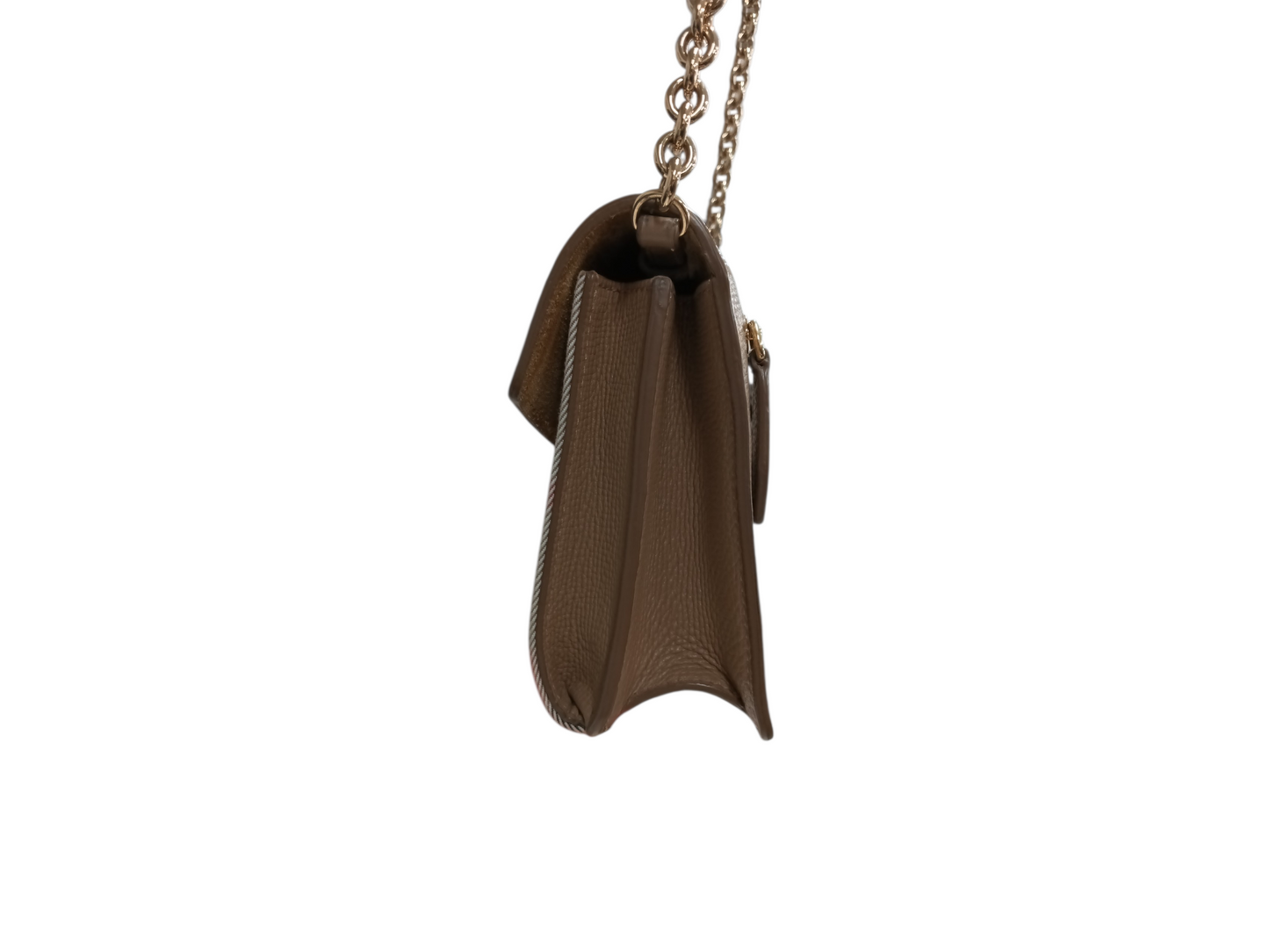BURBERRY Shoulder Bag Baby MACKEN Brown RANK (B)