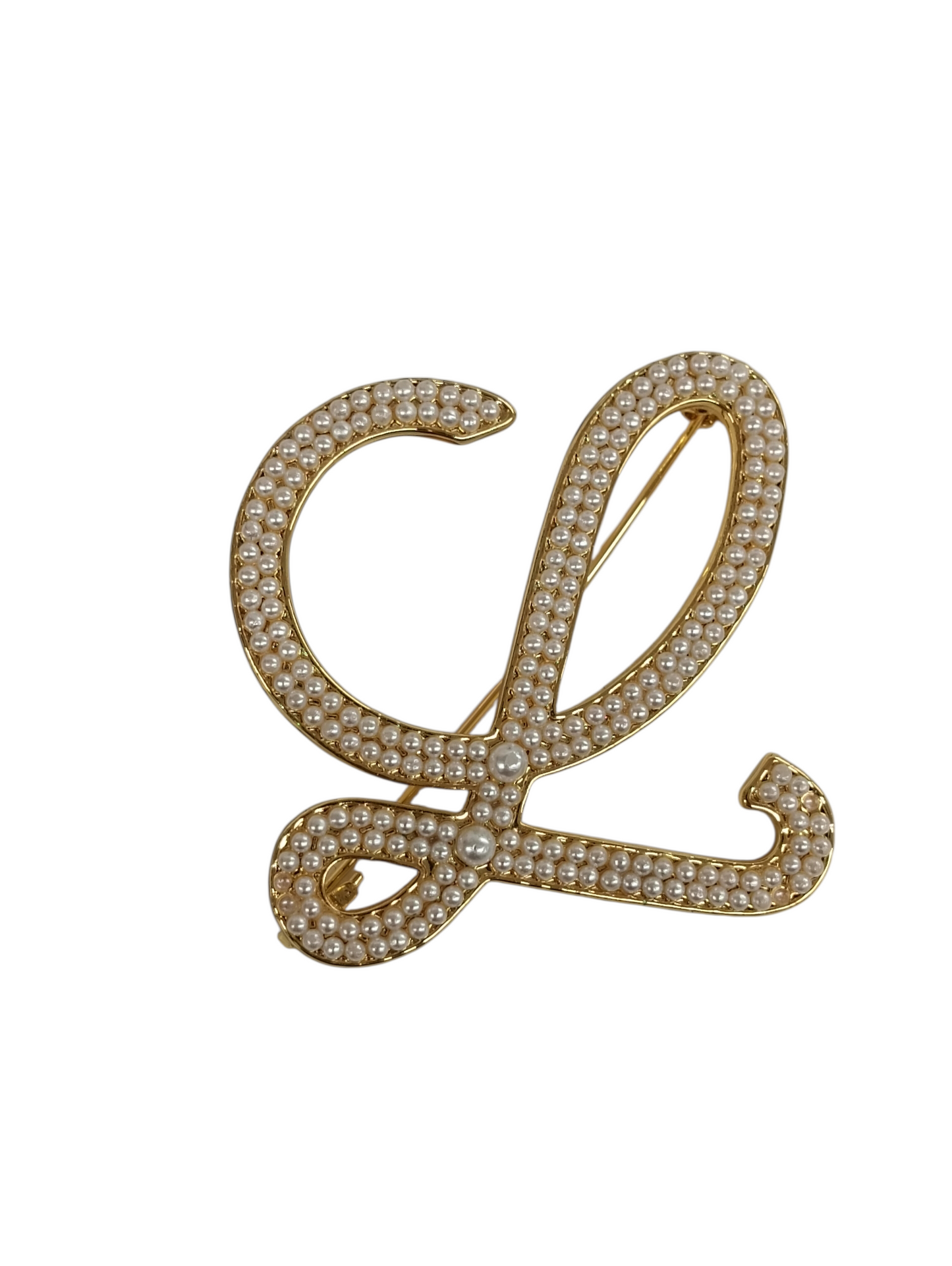 LOEWE Brooch Gold