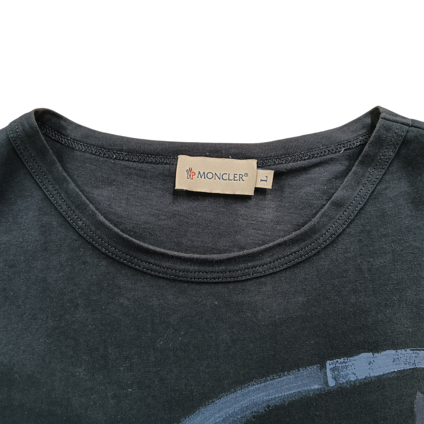 MONCLER Shirt Size L Navy 310918002050