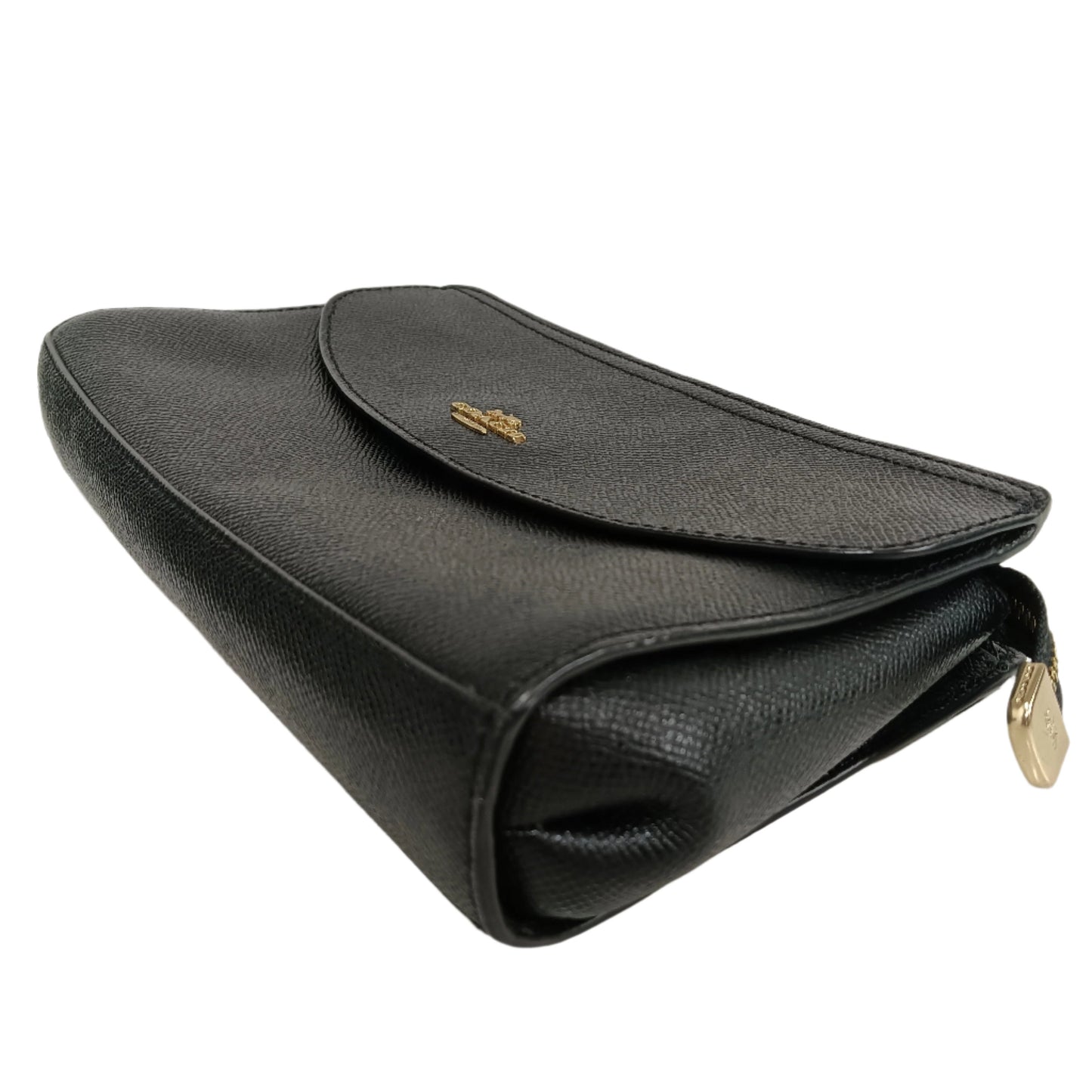 COACH CLUTCH BAG F39234 BLACK RANK (A)