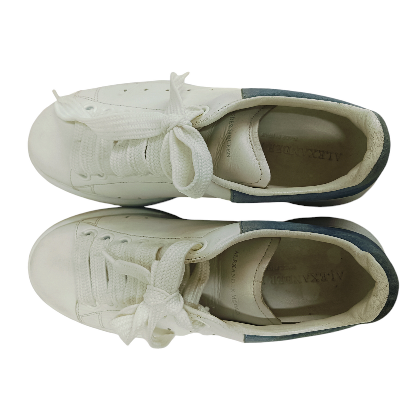 ALEXANDER MCQUEEN SHOES 361/2 WHITE/GRAY RANK (B) 462214