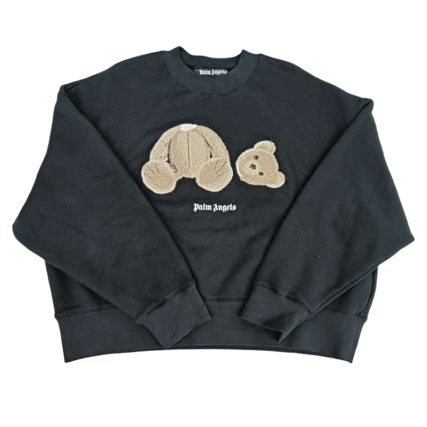 Palm Angels Sweat SIZE S Mens Black PMBA026C99FLE005