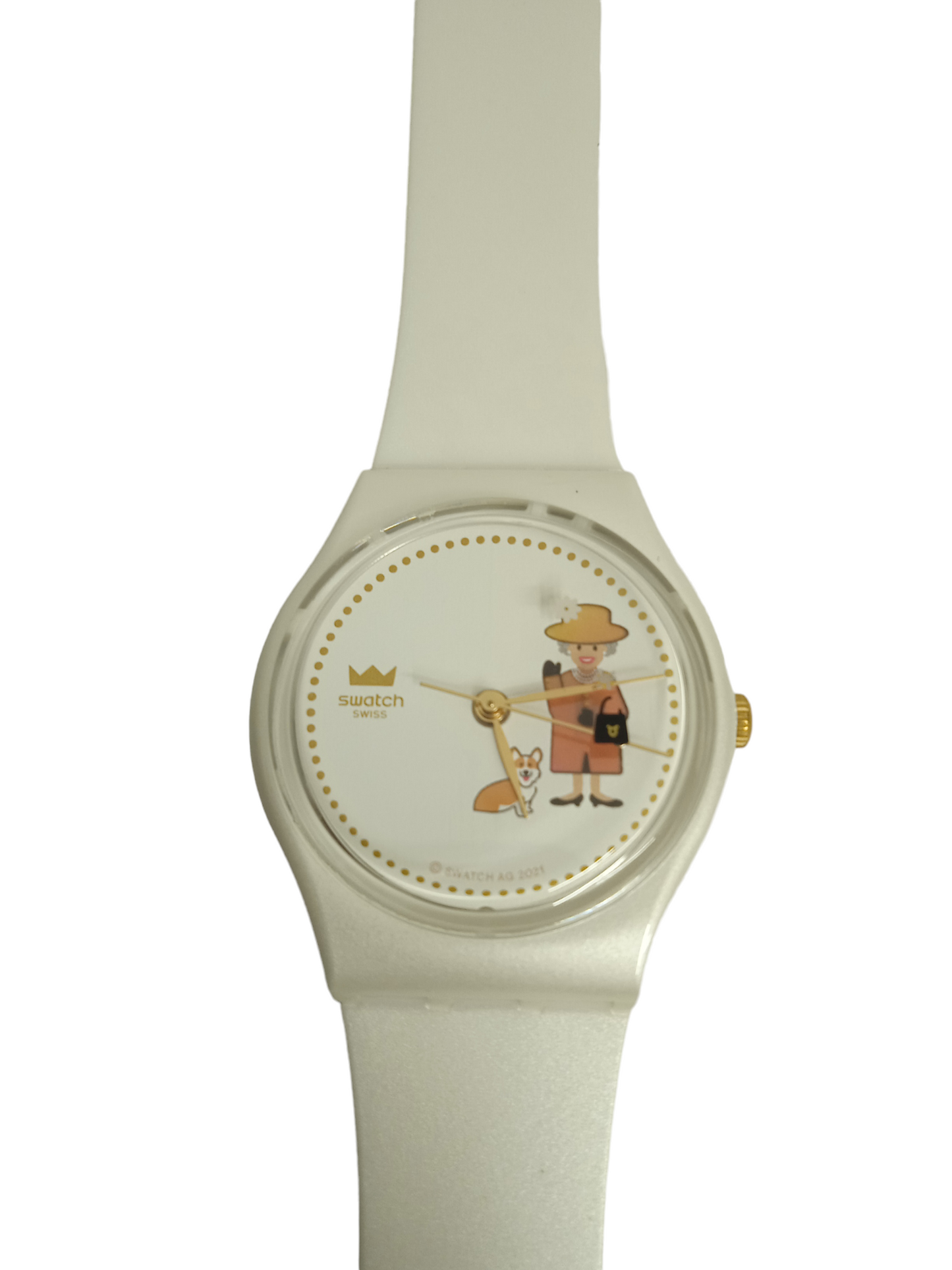 WRIST WATCH SWATCH QUARTZ QUEEN ELIZABETH