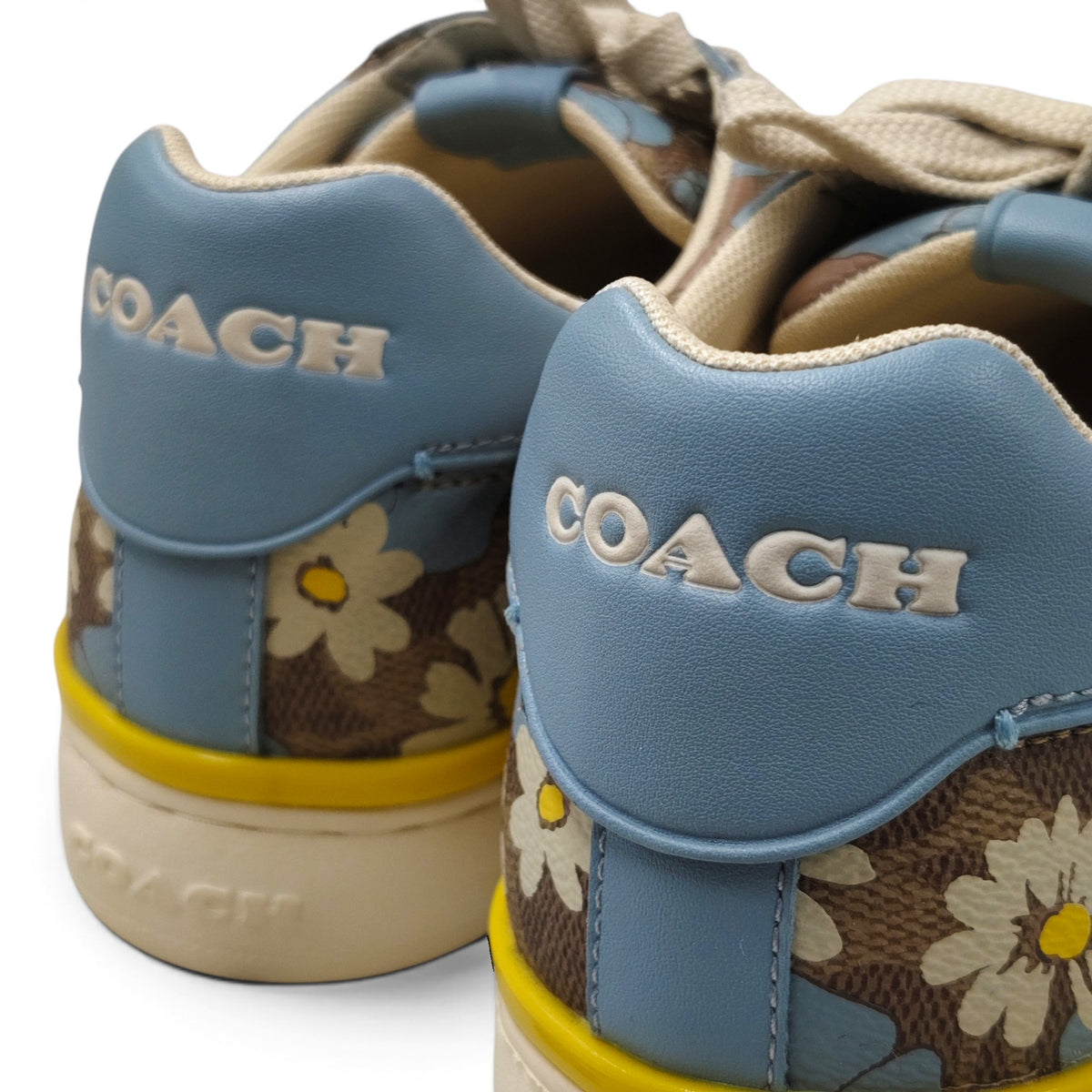 COACH Sneaker Size 41.5 Lady's C9048 Multi Color Rank A