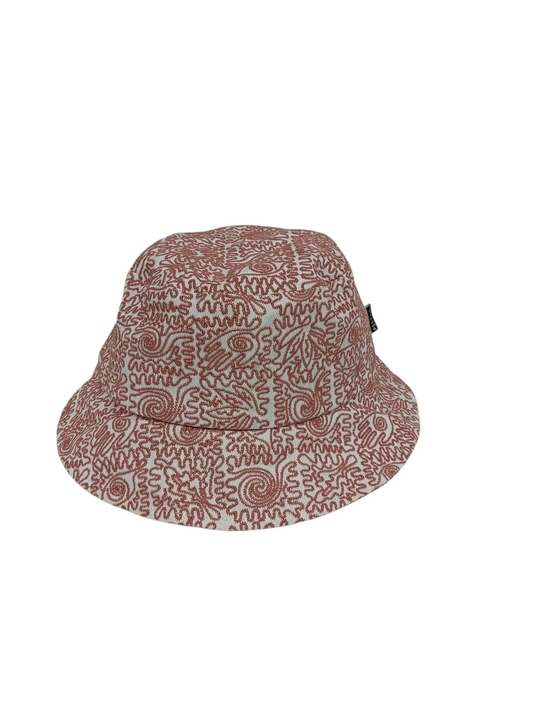 PS Paul Smith Bucket Hat M2A-921DT-M922 Pink And White