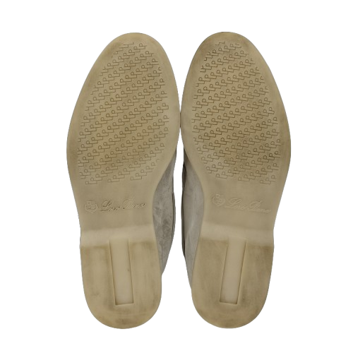 LORO PIANA Loafers Gray **Stain 51252
