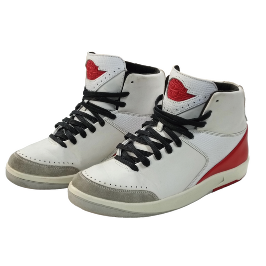 NIKE AIR JORDAN 2 RETRO SE Size 42.5 White/Red