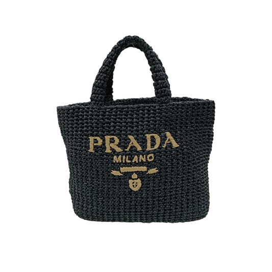 PRADA Handbag Black 1BG422