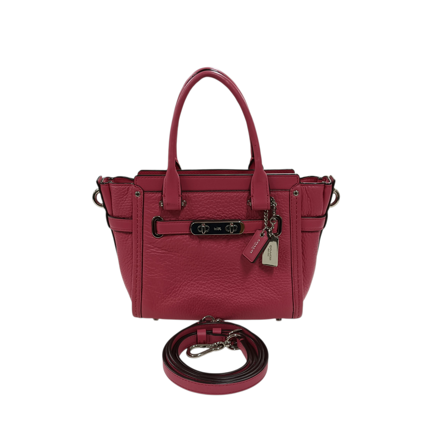 COACH 2Way Bag Pink 37444