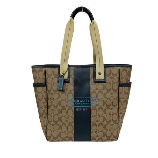 COACH Tote Bag F70074 Rank(B) Brown Stain