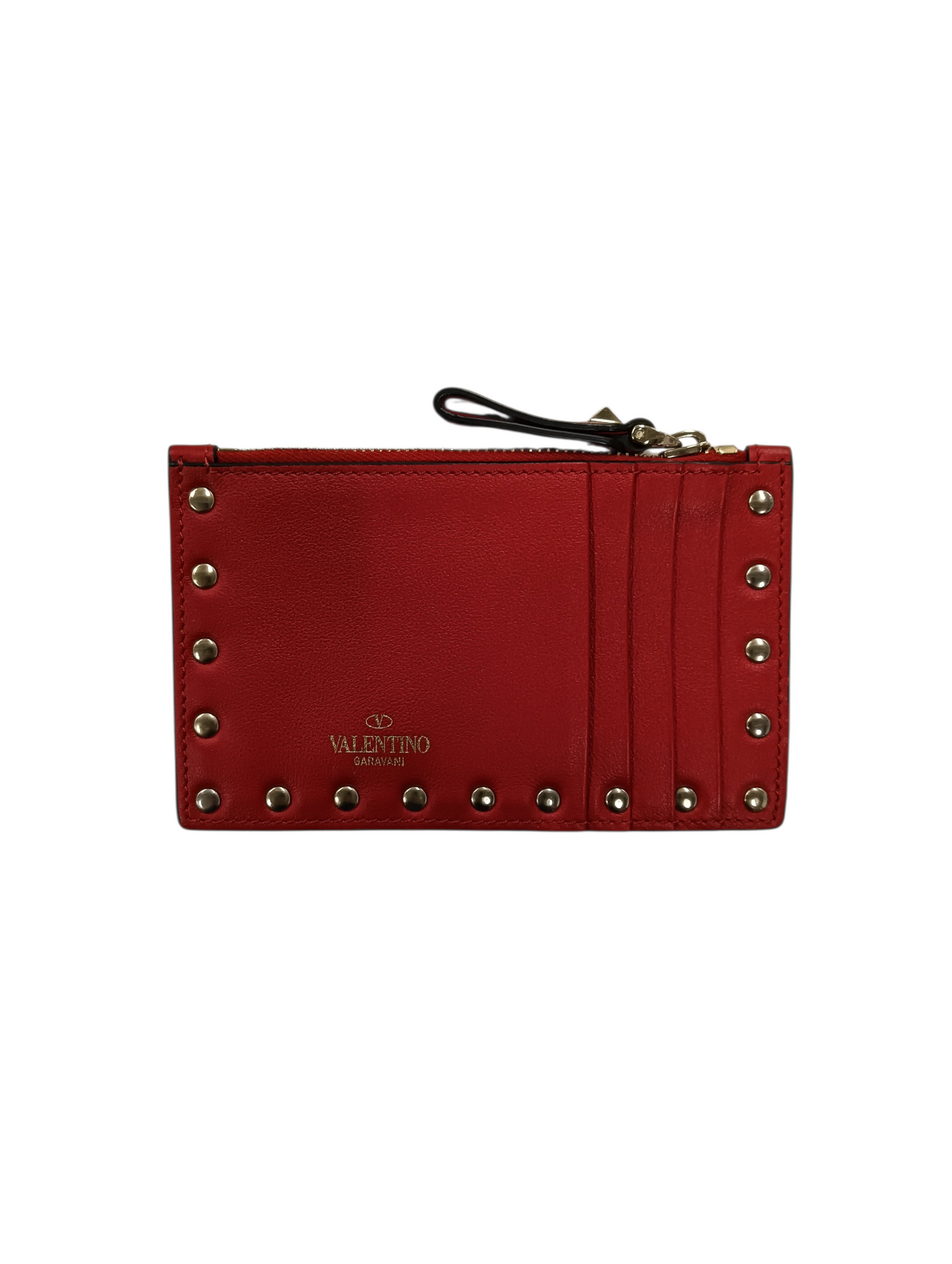 VALENTINO GARAVANI Compact Wallet Red