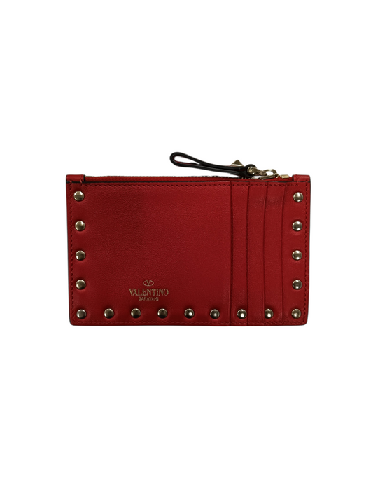 VALENTINO GARAVANI Compact Wallet Red