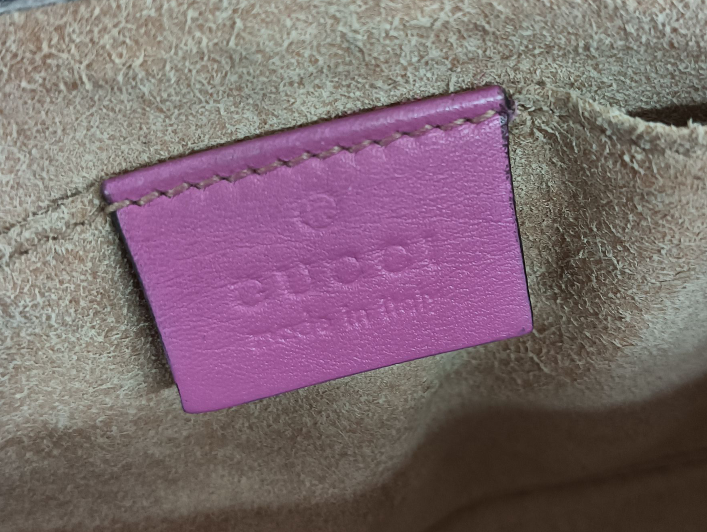 GUCCI Shoulder Bag 446744 Shocking Pink