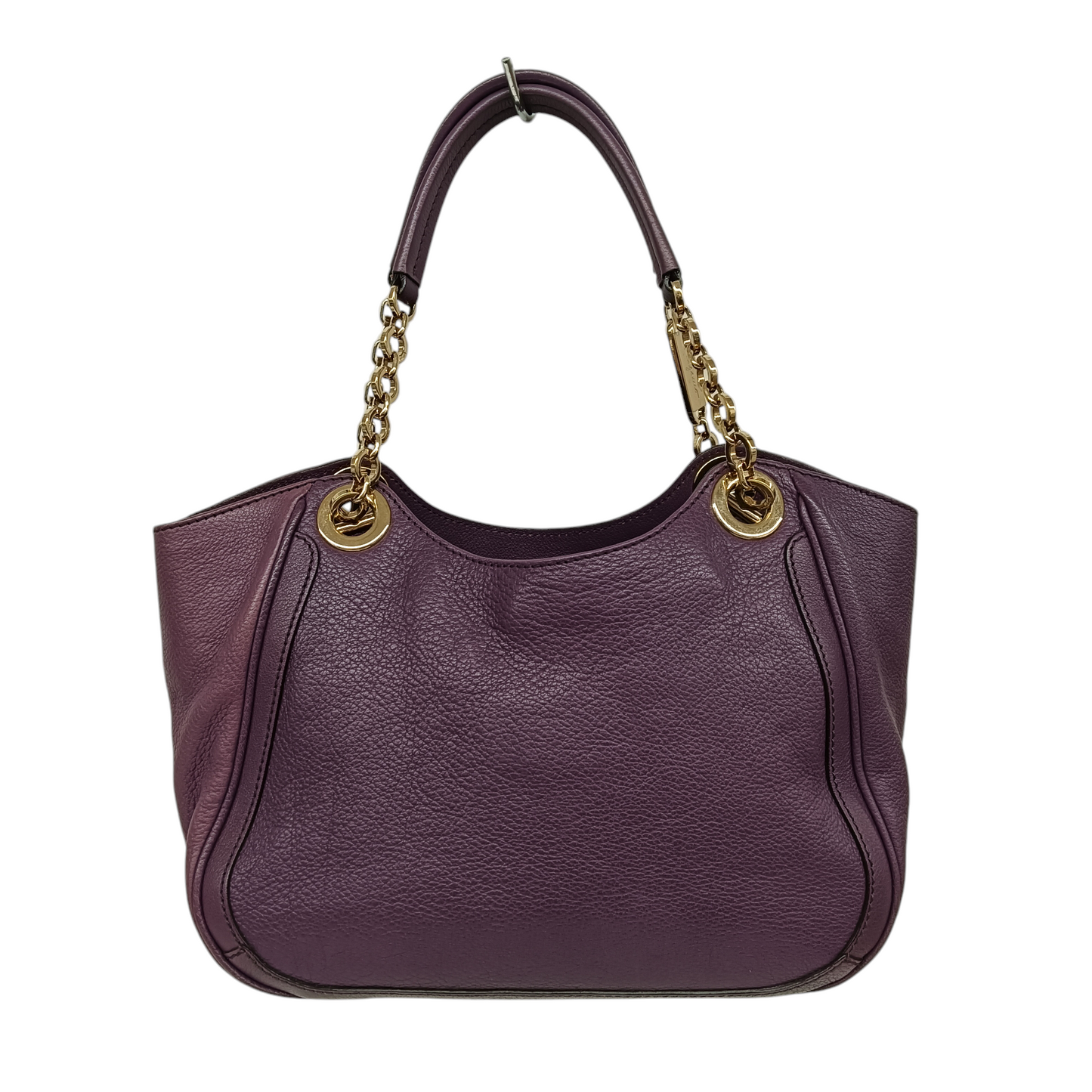 Salvatore Ferragamo Handbag AU-21 B992 Rank (BC) Purple DISCOLORED