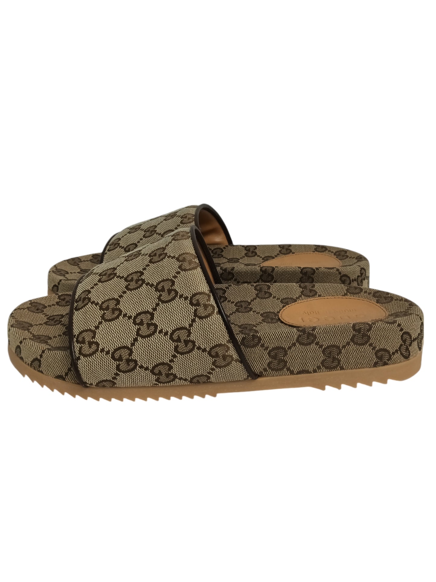 GUCCI SANDAL SIZE 7 MENS BROWN 624695