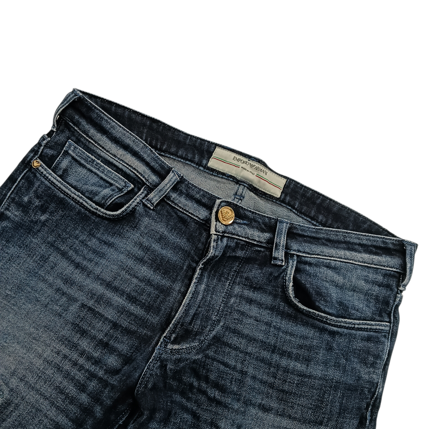 EMPORIO ARMANI Denim Pants Men size W30. L32. Navy 3R1J06 1D34Z