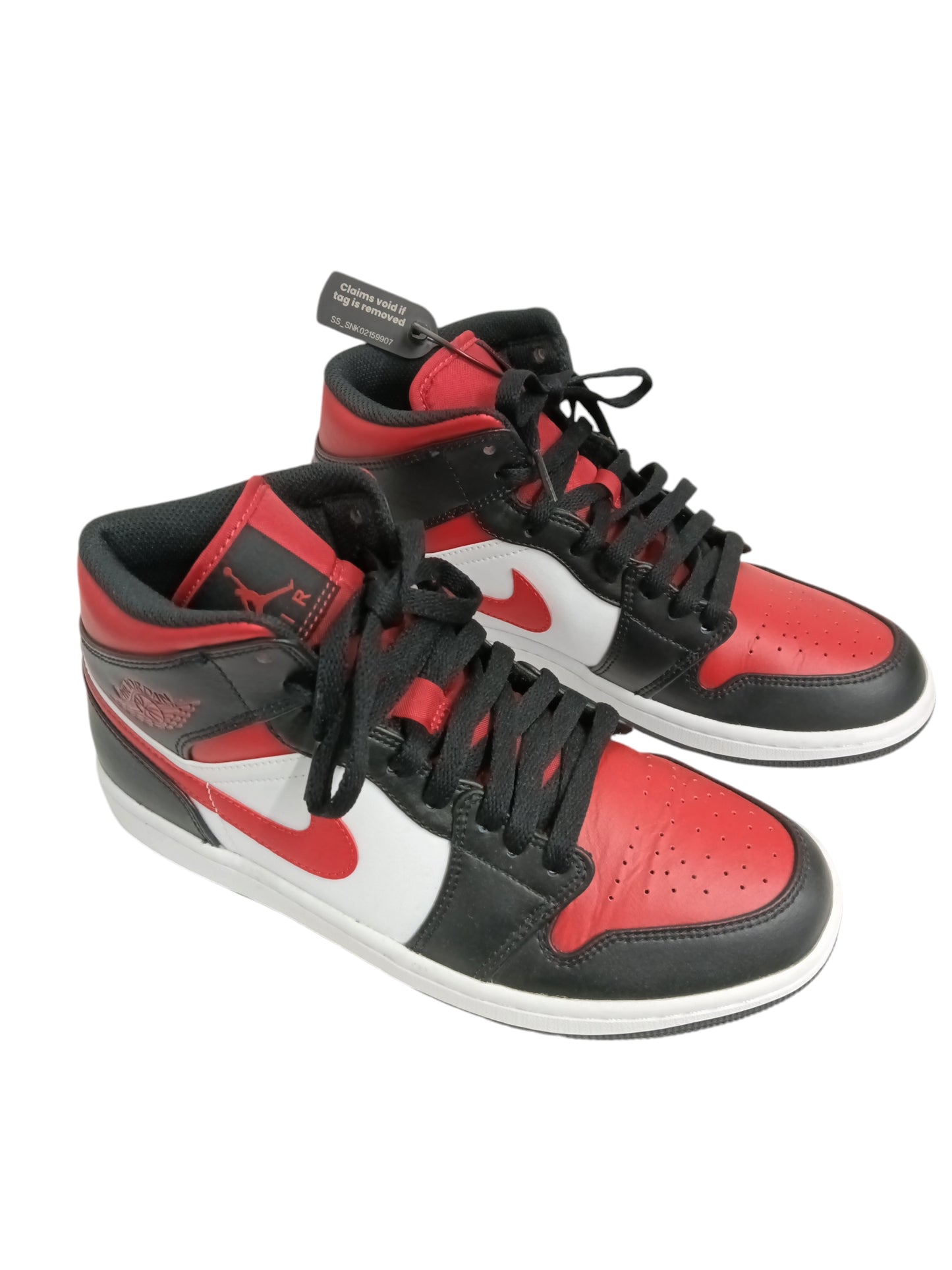 NIKE SNEAKER MENS RED 554724-079 SIZE 25.5 RANK(AB)