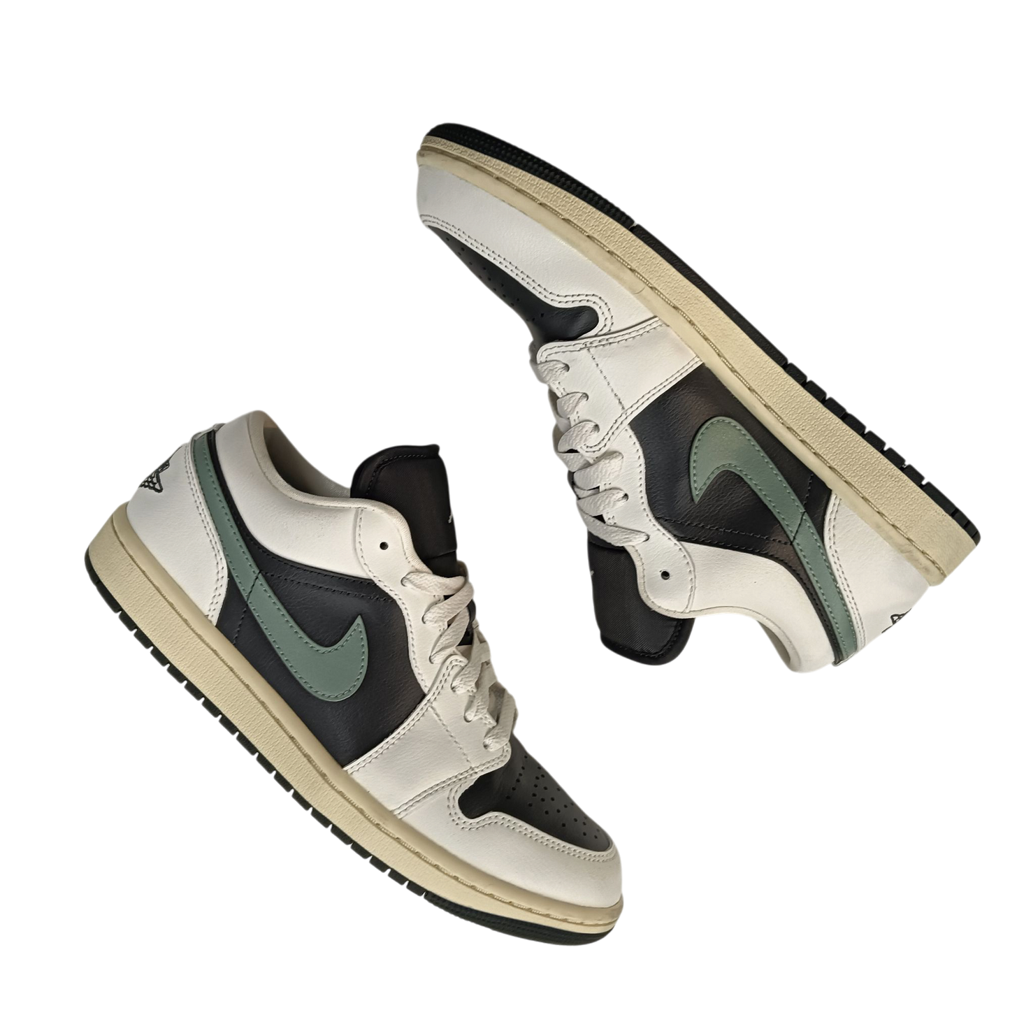 NIKE AIR JORDAN 1 Low Jade Smoke Size 40.5