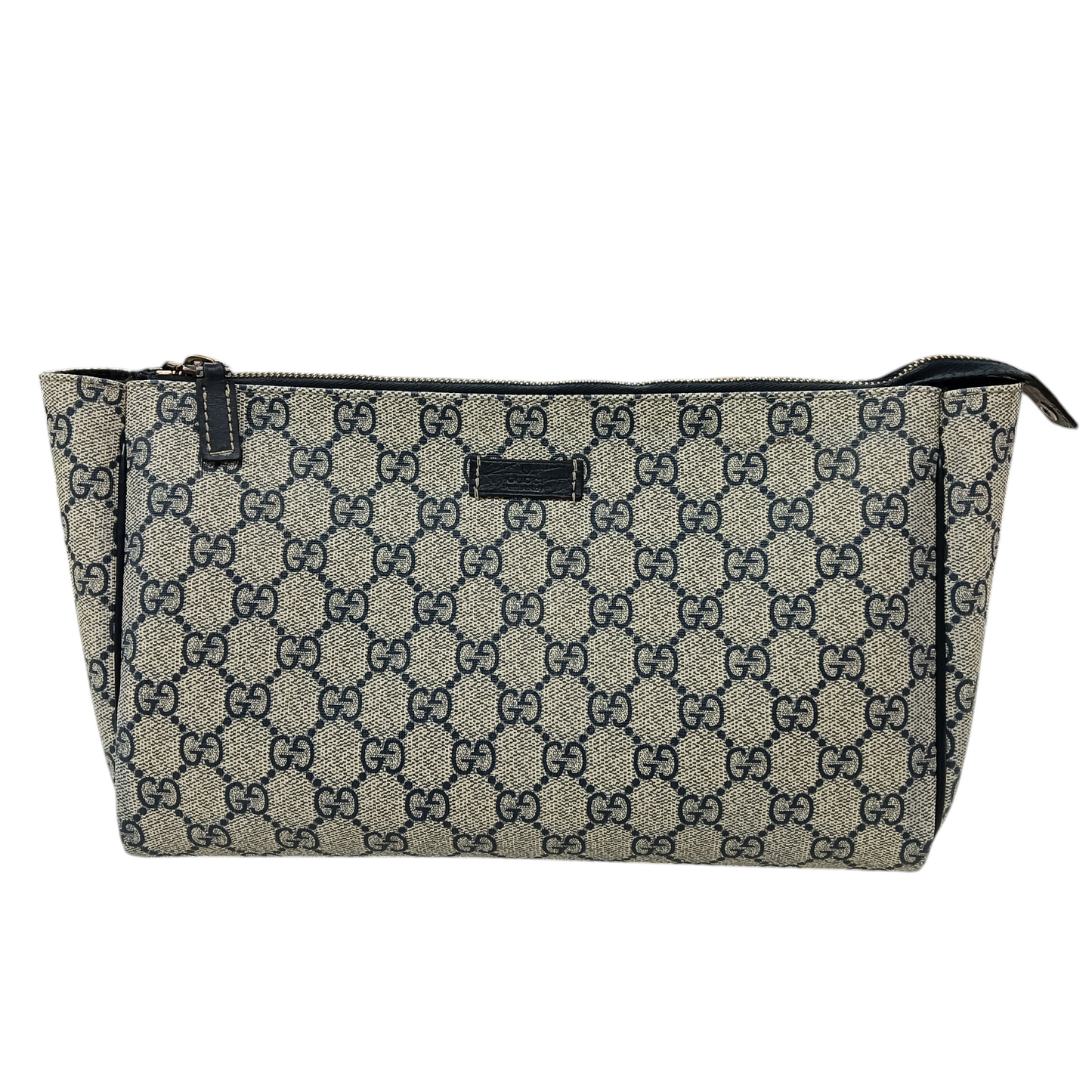 GUCCI Second Bag 130653 213317 Rank (B) Beige/Navy