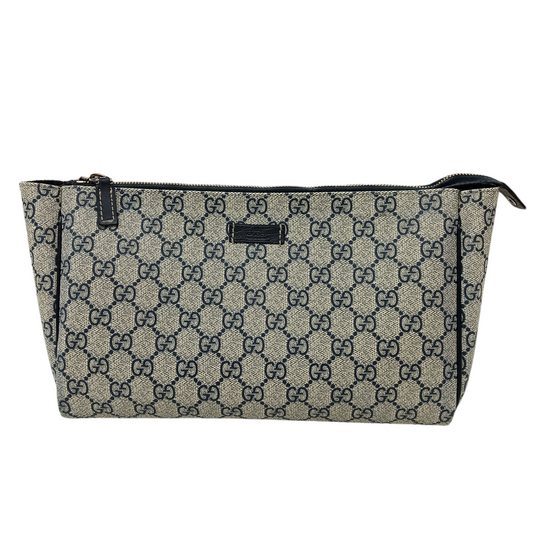 GUCCI Second Bag 130653 213317 Rank (B) Beige/Navy