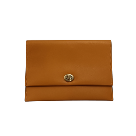 COACH CLUTCH BAG ORANGE C9660G