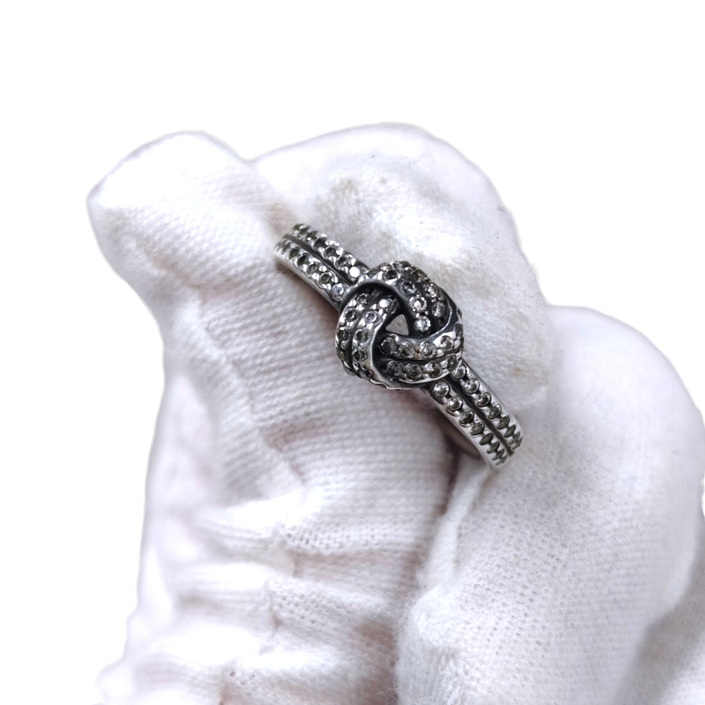 PANDORA Ring Silver Size 56 *Damage Rank BC