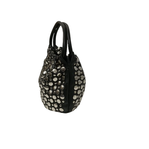 SONIA RYKIEL Handbag 02-27-66183 Gray/Black