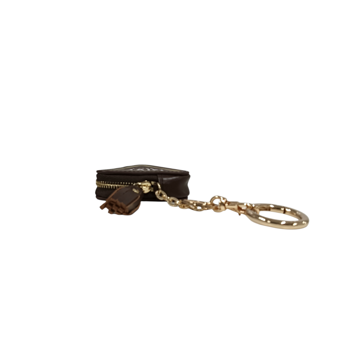 GOOD GRIEF Key Ring Brown
