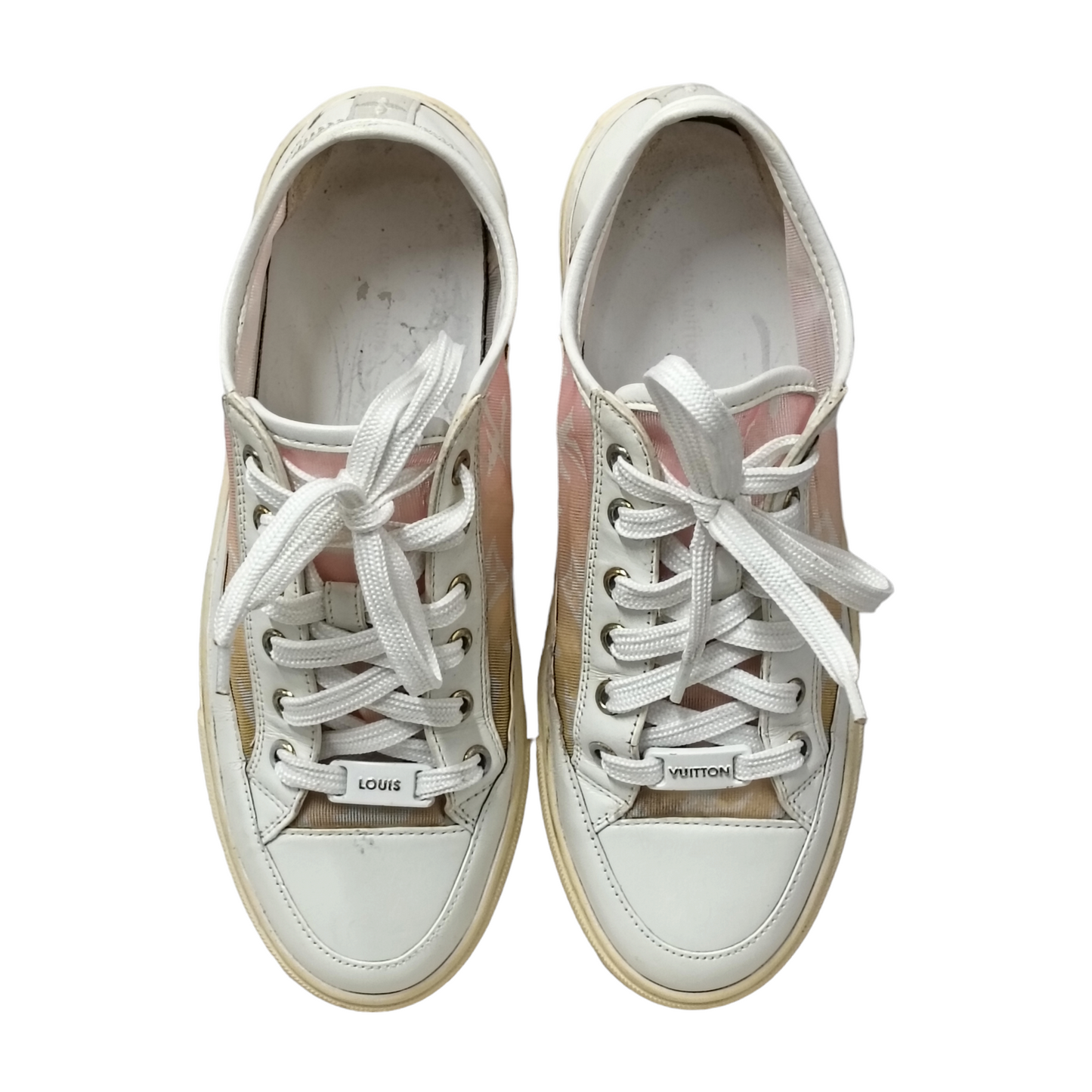 LOUIS VUITTON SNEAKER SIZE 38 LADY'S white LD0220