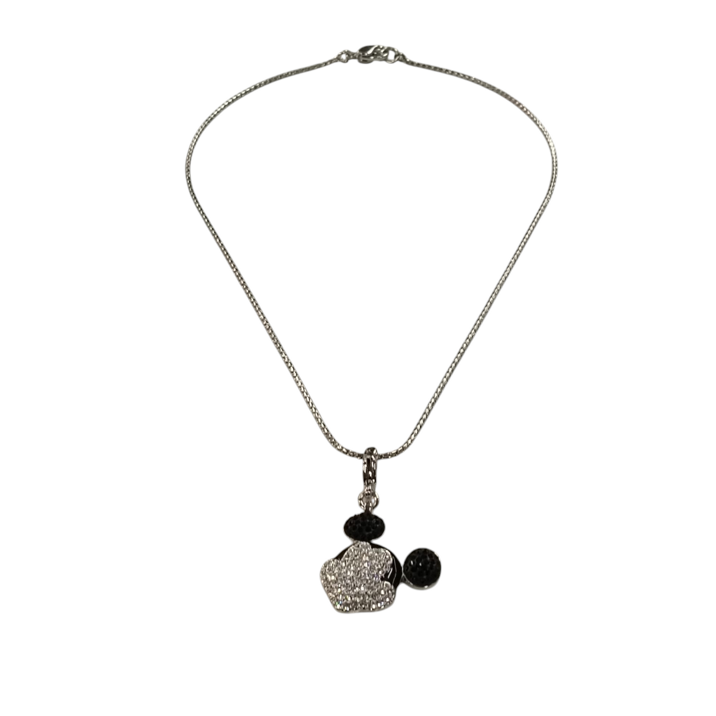 SWAROVSKI Necklace Black/Silver Disney