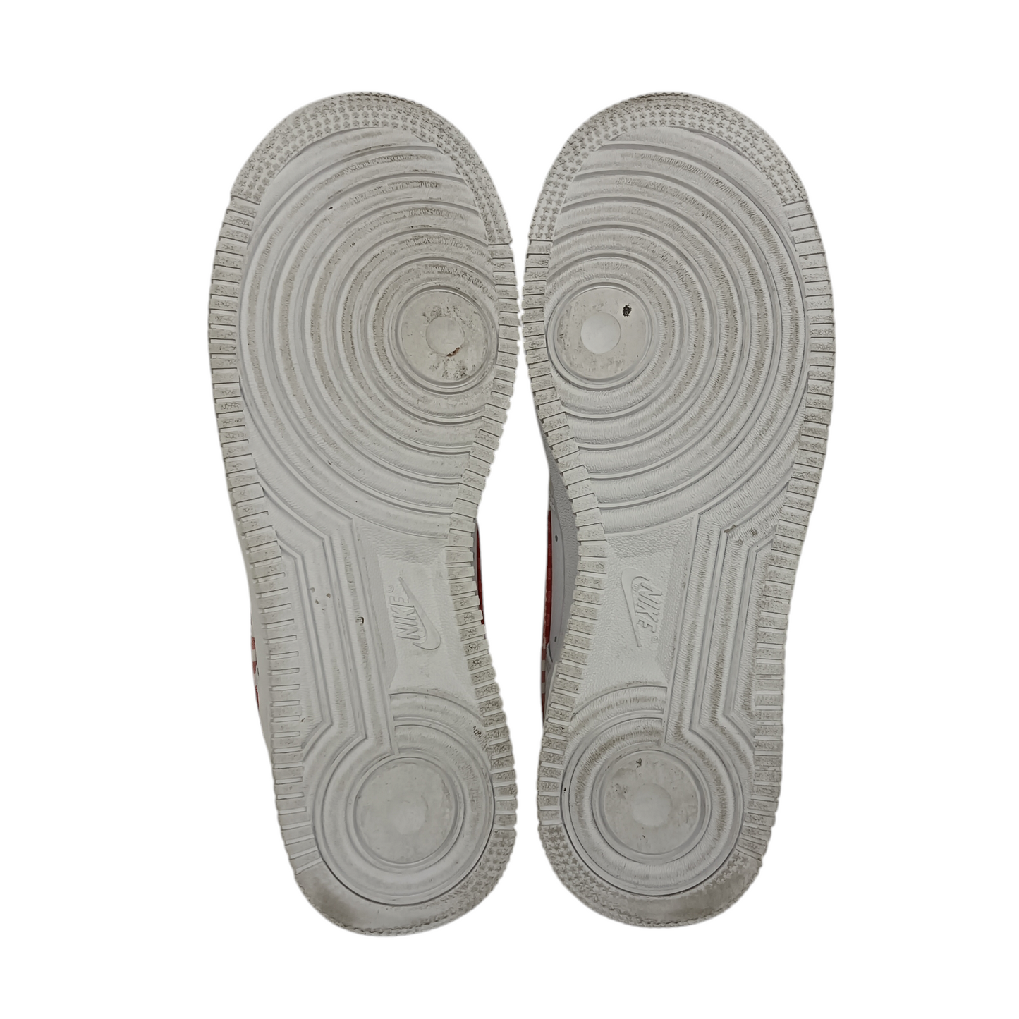 NIKE Sneaker 38 DZ2784-101 Lady's White/Red Rank(AB) Stain