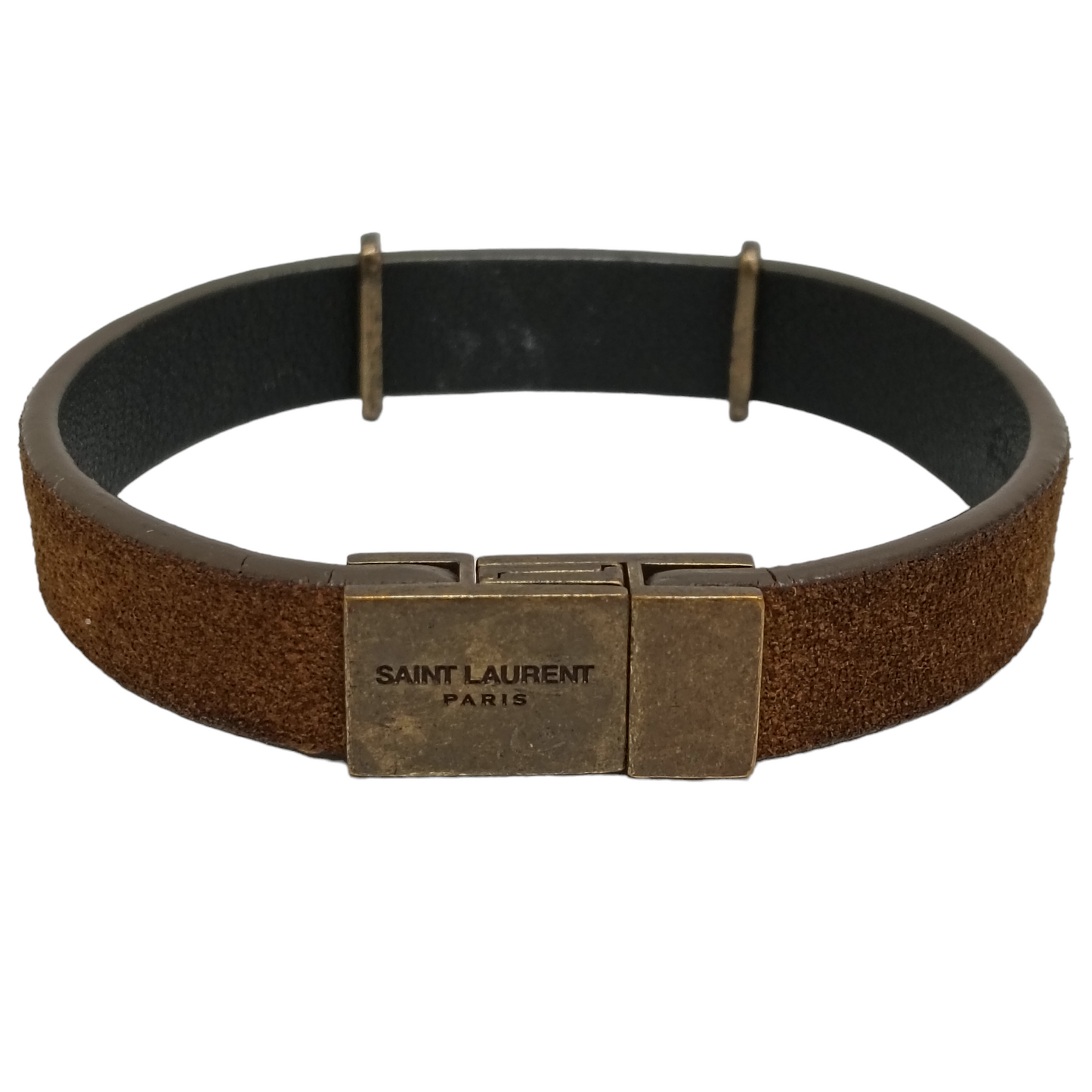 YVES SAINT LAURENT Brown Logo