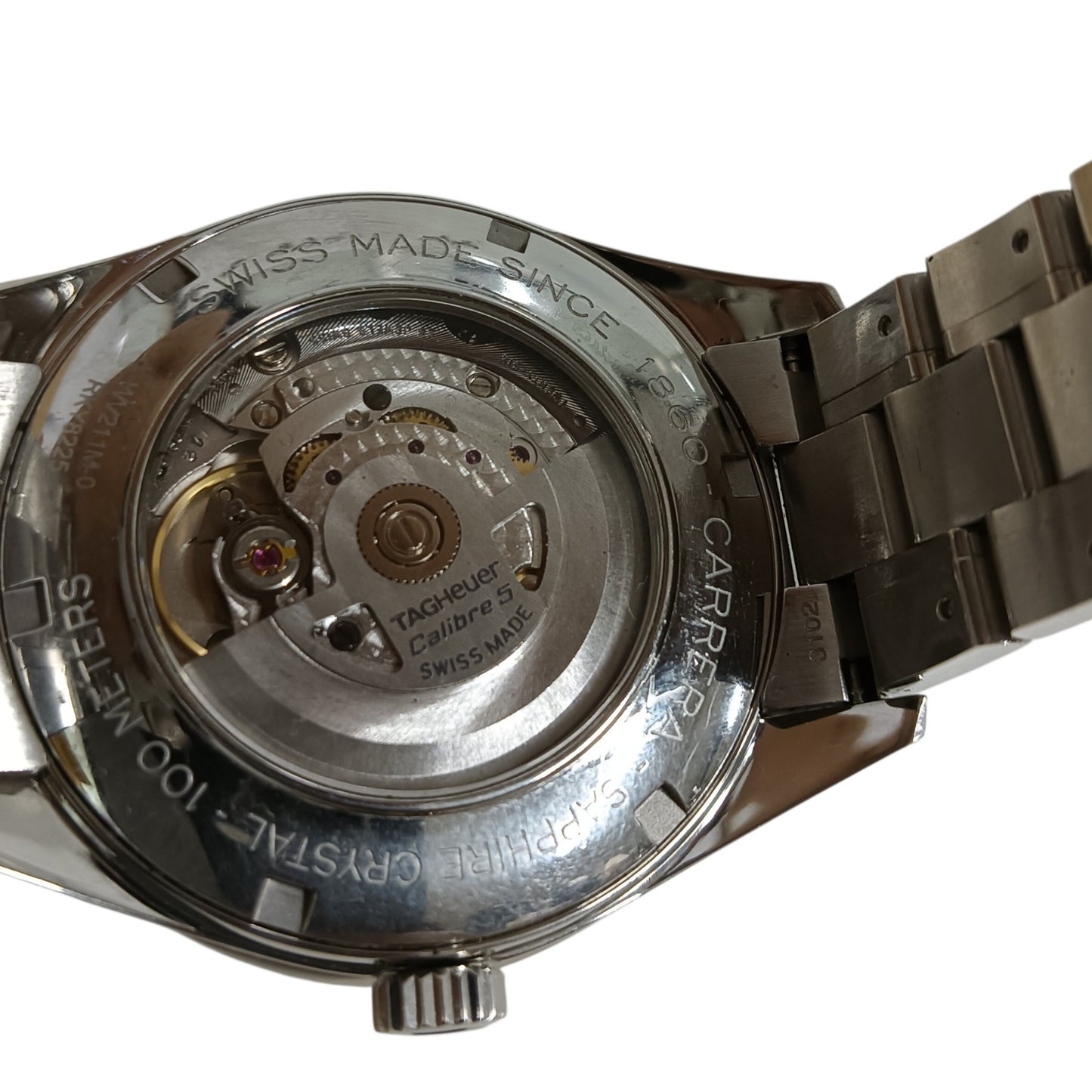 TAG HEUER Wrist Watch Carrera WV-211M-O Automatic Winding Caliber 5
