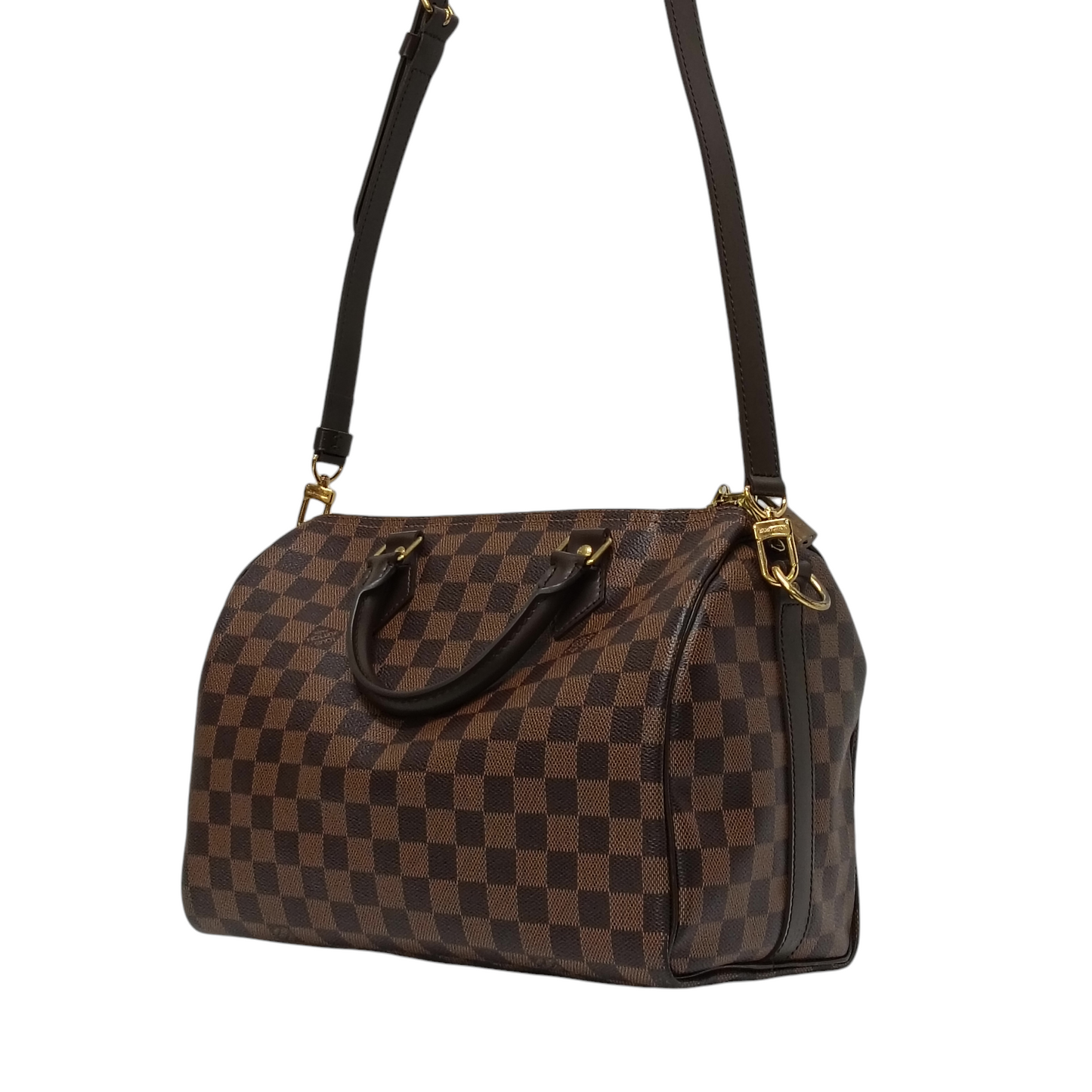 LOUIS VUITTON 2WAY Bag Damier Brown Speedy 30 Bandouliere N41367